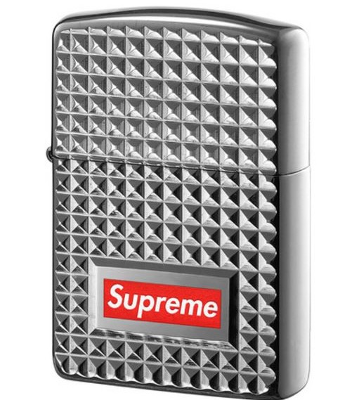 17AW】Supreme Diamond Cut Zippo ジッポ ライター Gold 金 | Supreme