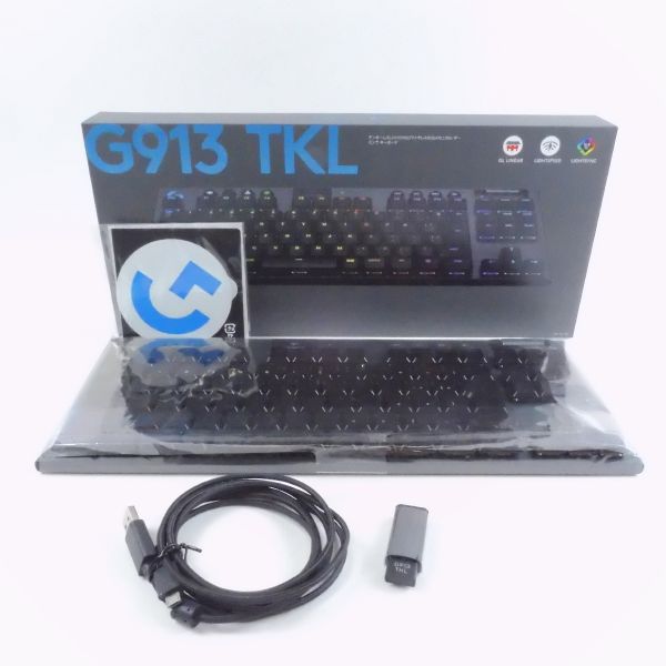 ロジクール G G913 TKL LIGHTSPEED (G913-TKL-LNBK) ゲーミングキーボード