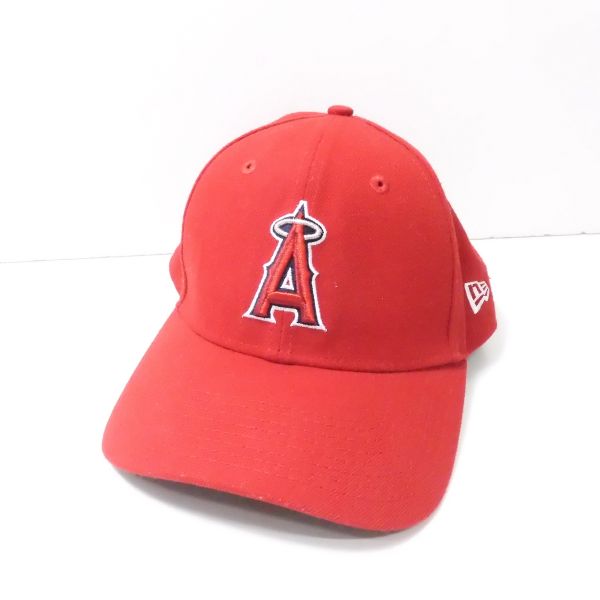 NEW ERA ニューエラ ロサンゼルス エンジェルス 6パネル ベースボールキャップ レッド 帽子
