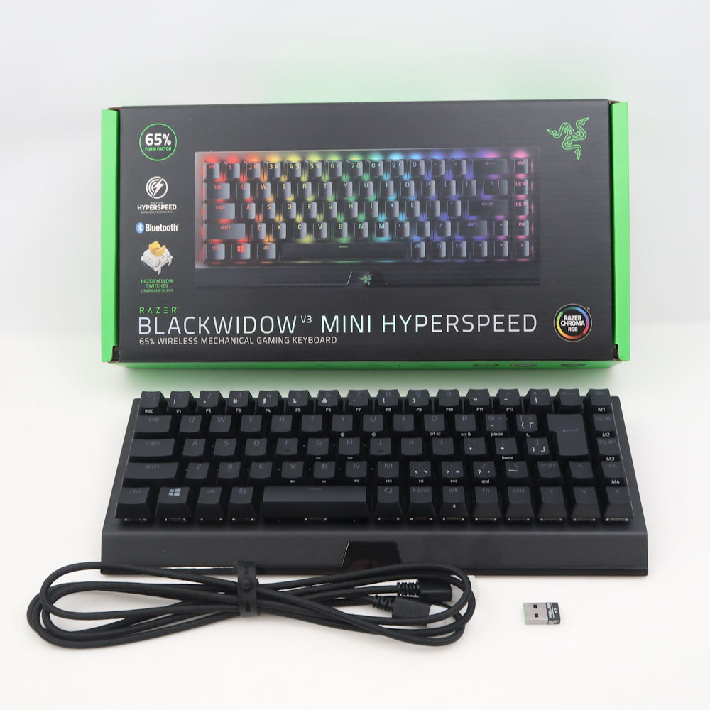 RAZER レイザー BLACKWIDOW V3 MINI HYPERSPEED ワイヤレス ゲーミングキーボード