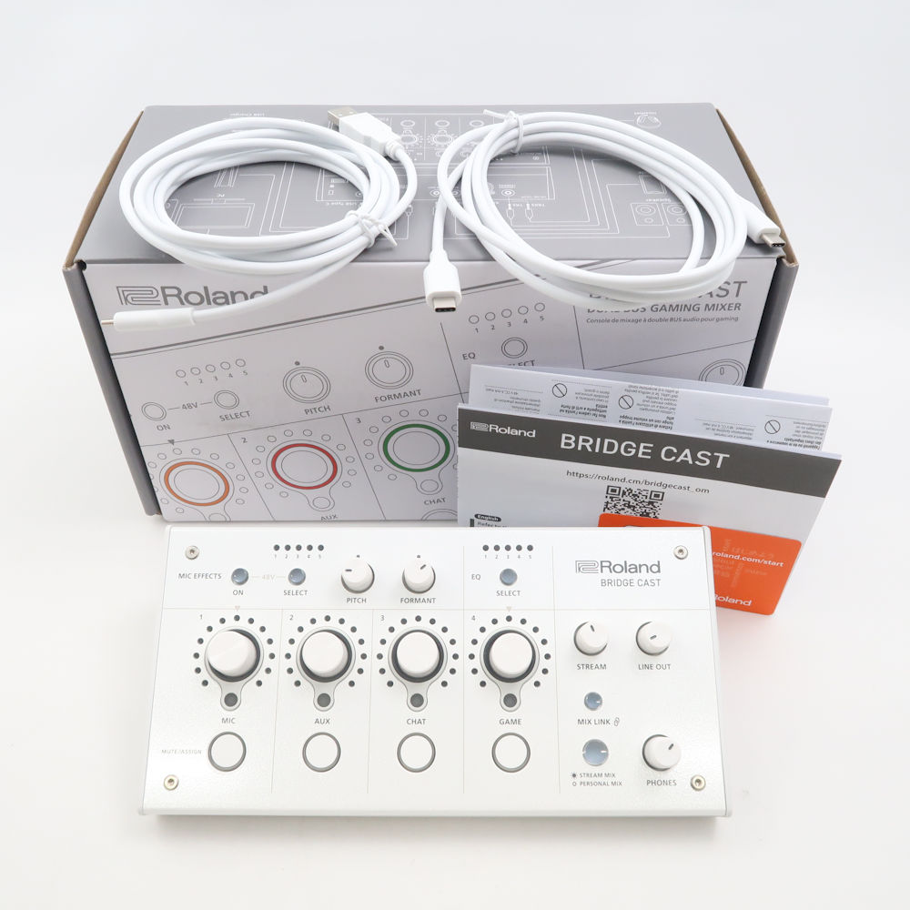 Roland ローランド BRC-WH BRIDGE CAST ゲーミングミキサー の買取相場 