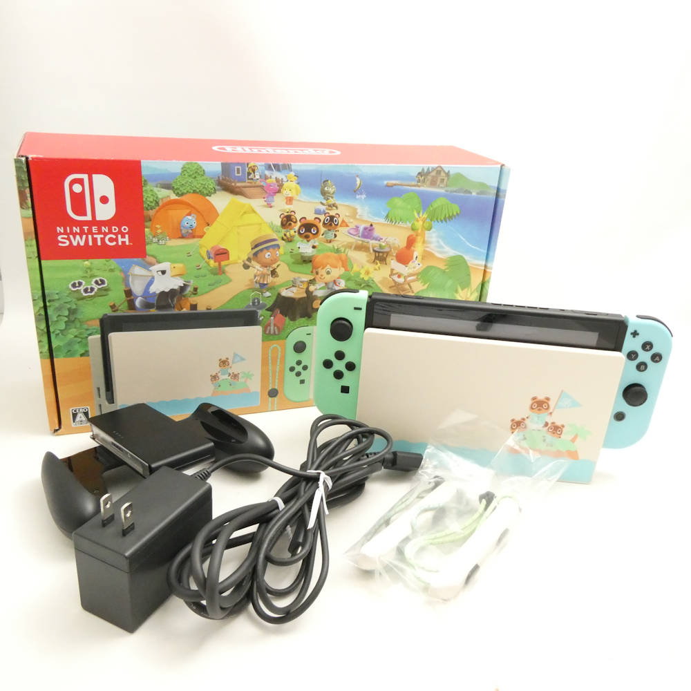 NINTENDO 任天堂 Nintendo Switch あつまれ どうぶつの森 (HAD-S-KEAGC) 本体 家庭用 ゲーム機 ニンテンドースイッチ