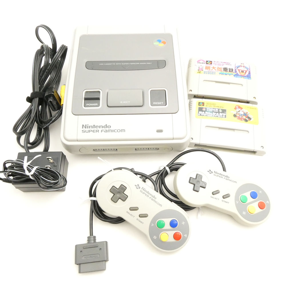NINTENDO 任天堂 スーパーファミコン ＆ ソフト 3点 スーファミ カセット